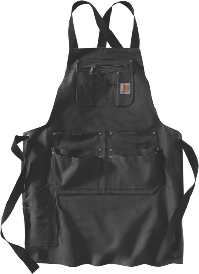 Carhartt Workwear Carhartt M"s Firm Duck Apron Black Black one_size
