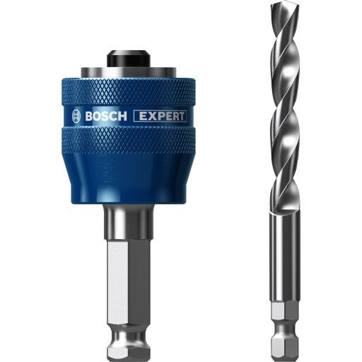 Bosch 11 mm Hålsåg Systemadapter med HSS-G Borr 7,15x105 mm - 2 Deler
