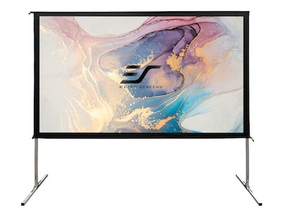 Elite Screens 100" portabelt utendørs lerret