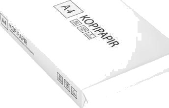 Kopipapir A4 80G Hvit 500 Ark