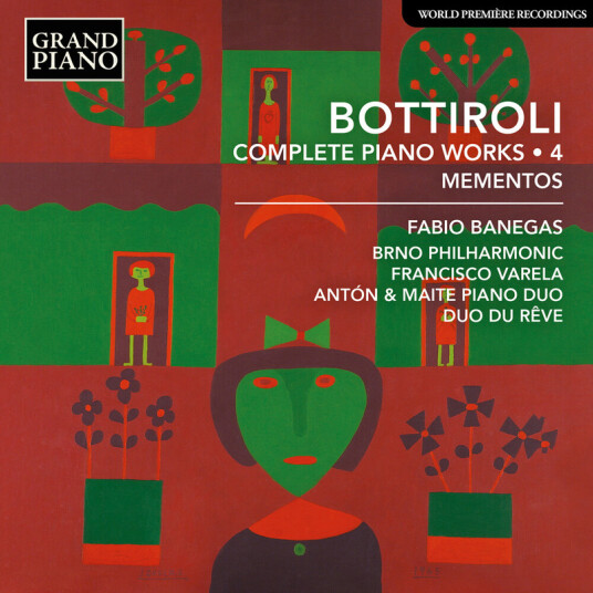 Fabio Banegas, Duo du Reve, Anton and Maite Piano Duo, Brno Philharmonic Orchestra, Francisco Varela, Jose Antonio Bottiroli Bottiroli: Complete Piano Works, Vol. 4 CD