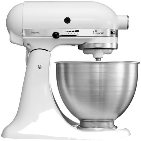 KitchenAid Classic Kjøkkenmaskin 275 W 4,28 L Hvit 5K45SSEWH KitchenAid Classic Kjøkkenmaskin 275 W 4,28 L Hvit 5K45SSEWH