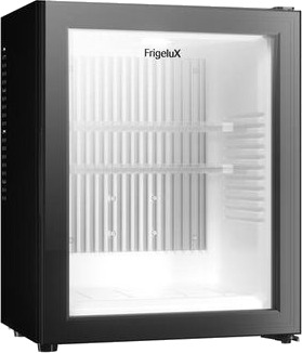 FrigeluX frittstående barkjøleskap med glassdør 43 cm MINIBAR40VE FrigeluX frittstående barkjøleskap med glassdør 43 cm MINIBAR40VE