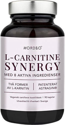 Nordbo L Carnitine Synergy 90 kapsler Nordbo L Carnitine Synergy 90 kapsler