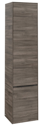 VILLEROY & BOCH SUBWAY 3.0 HØYSKAP 40X171 VENSTRE 2 DØRER STONE OAK HÅNDTAK I VOLCANO BLACK VILLEROY & BOCH SUBWAY 3.0 HØYSKAP 40X171 VENSTRE 2 DØRER STONE OAK HÅNDTAK I VOLCANO BLACK