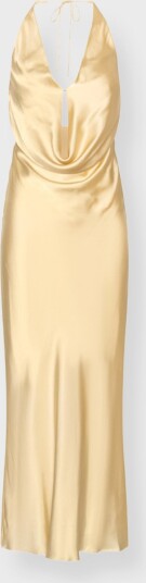 ROTATE Chiffon Halter Dress Yellow 34 ROTATE Chiffon Halter Dress Yellow 34