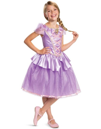 Lisensiert Disney Tangled Rapunzel Kostyme til Barn Lisensiert Disney Tangled Rapunzel Kostyme til Barn