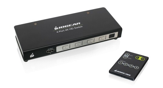 IOGEAR 4-Port HDMI Switch w/4K IOGEAR 4-Port HDMI Switch w/4K