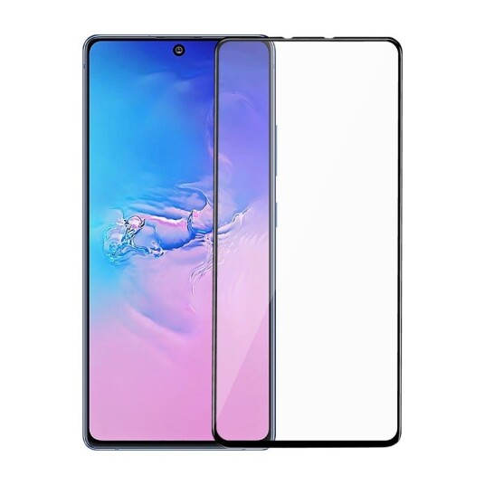 DACOTA PLATINUM TIGER GLASS SAMSUNG GALAXY S10 LITE SKJERMBESKYTTER, SVART