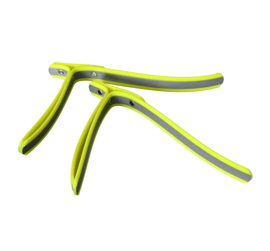 Grännakopplet Reflex Flaps Pair For Garmin Pair Neon Yellow