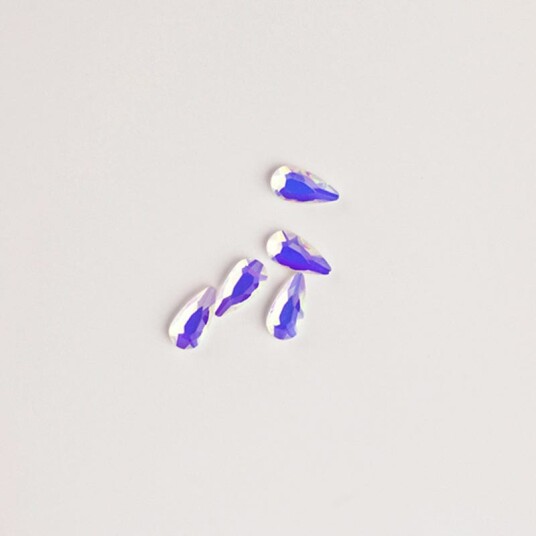 Brillbird Norge Rhinestone 10stk   Drop 5x3mm