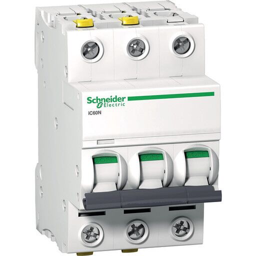 Schneider Electric Acti9 ic60n 3p 40a c circuit breaker (3606480440700)