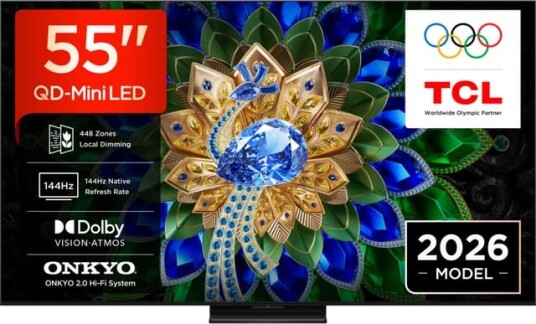 TCL 55" MQLED80L 4K QLED TV 2026