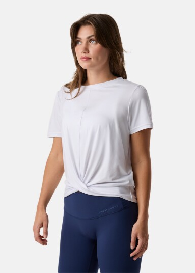 Swedemount Core Wrap Soft Tee W Swedemount Core Wrap Soft Tee W