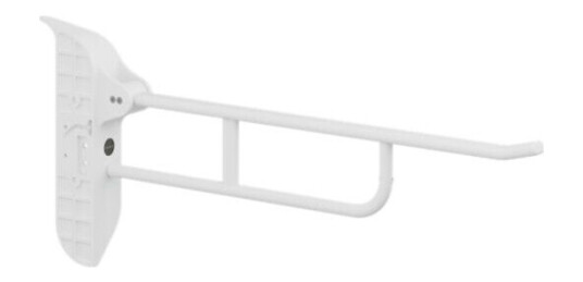 Pressalit Care Value II armstøtte 85 cm høyre hvit