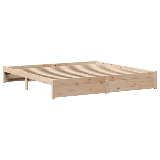 Sengeramme uten madrass 180x200 cm heltre furu 8721102940576