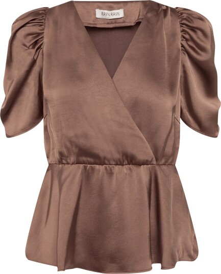 Ravn Ravn Emma Blouse - OMBRE BROWN - XS