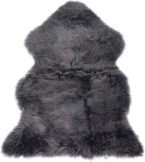 Bozz Lammeskinn Langhåret Grey