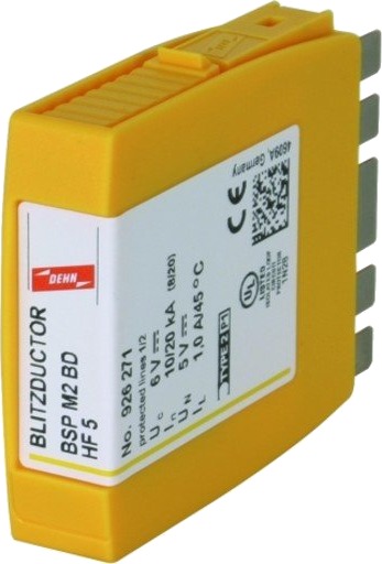 Desitek Transientbeskyttelse Lavstrømsblitsleder SP M2 BE HF 24