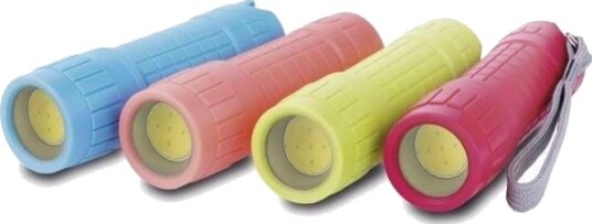 Emos Led Lommelykt 1W Cob, Rekkevidde 12 M, 3Xaaa (Inkl.) - P4706