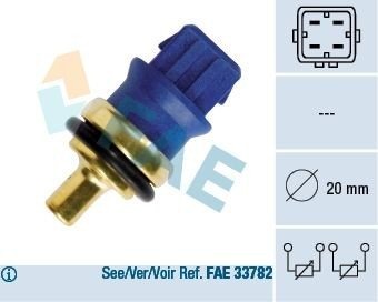 Sensor, motortemperatur FAE 33780