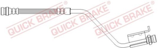 Bremseslange QUICK BRAKE 22.946
