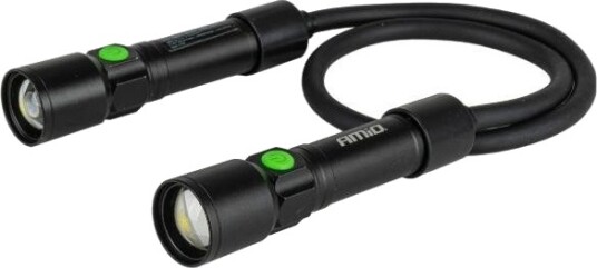 Oppladbar Inspeksjonslampe Til Hals 2X P50 1000 Mah Batteri Amio 04671