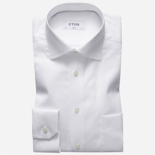 Eton Classic Fit Shirt Em - White Eton Classic Fit Shirt Em - White
