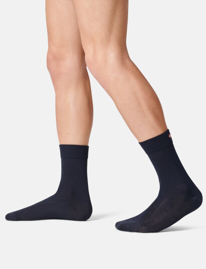 Danish Endurance Merino Dress Socks 3-Pack - Blue - 39-42