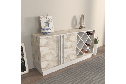Dasina Konsollbord 148 cm Hvit