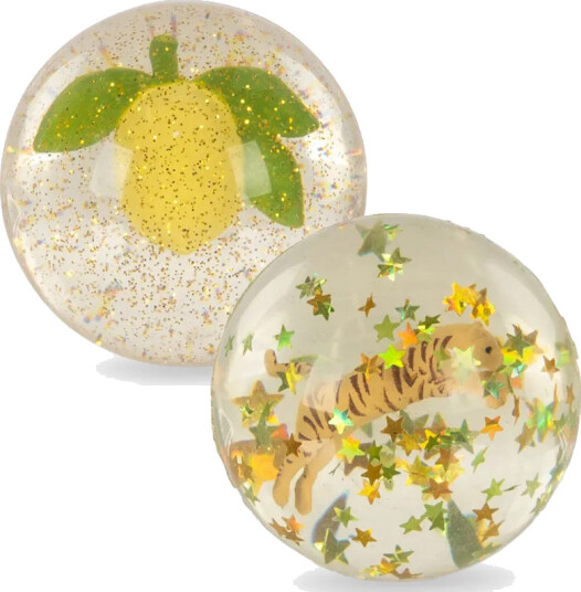 Konges Sløjd bouncing ball sets lemon/tiger Konges Sløjd bouncing ball sets lemon/tiger