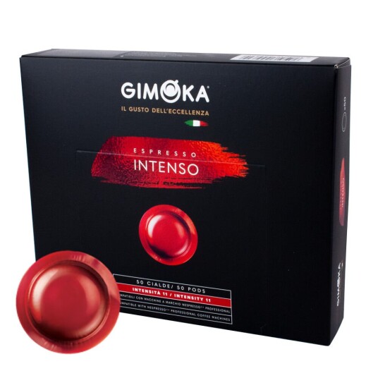 Nespresso Gimoka Espresso Intenso til Nespresso Pro. 50 kapsler Nespresso Gimoka Espresso Intenso til Nespresso Pro. 50 kapsler