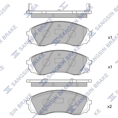 Hi Q SP1238 Bremseklosser