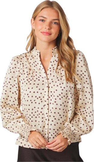 Neo Noir Dame Bluser & Skjorter Beige M,