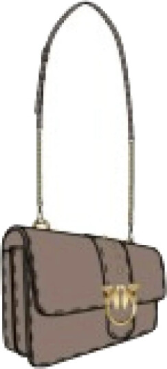 Pinko Dame Vesker Brun ONE SIZE, Pinko Dame Vesker Brun ONE SIZE,
