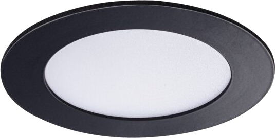 Kanlux Led Downlight 6W Rounda V2led6w Ww B 270Lm 3000K Sort 33562