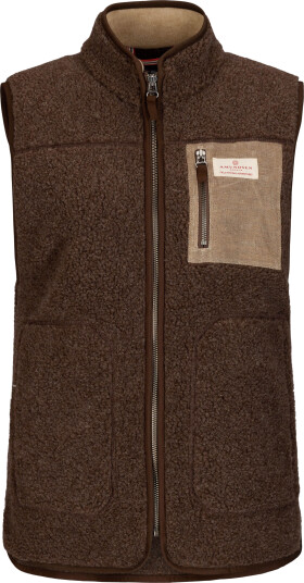 Amundsen Sports Heroes Wool Fleece Vest Dame Cowboy L