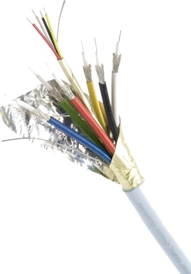 Supra Audiokabel 1001800232 75 Ohm 6 × 1 × 0,5 mm², 100 m