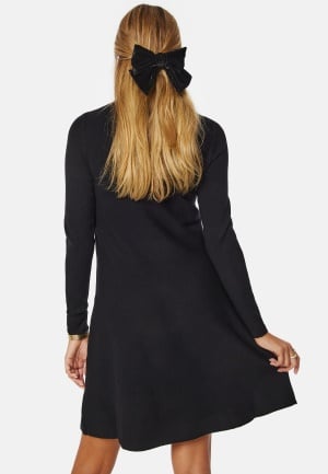 VERO MODA Nancy LS Knit Dress Black L