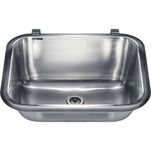 Juvel Intra vk44 stainless steel utility sink wall hung with VK44KV