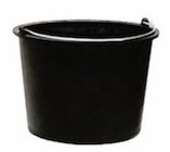 MØRTELBØTTE 20 L M/HANK SORT MØRTELBØTTE 20 L M/HANK SORT