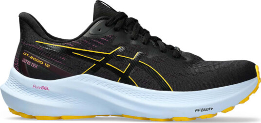 Asics Women's GT-2000 12 GORE-TEX 37.5, Black/Saffron Asics Women's GT-2000 12 GORE-TEX 37.5, Black/Saffron