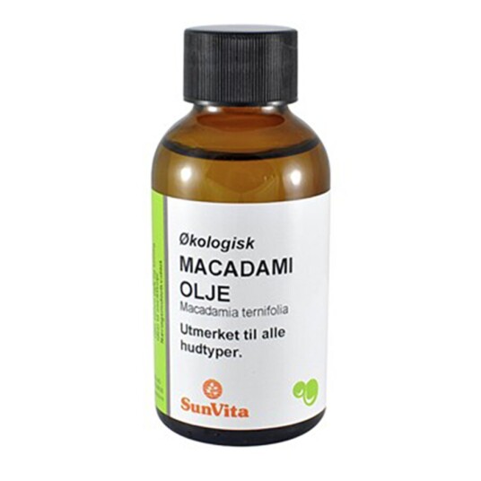 Sunvita macadamiaolje 100 ml Sunvita macadamiaolje 100 ml