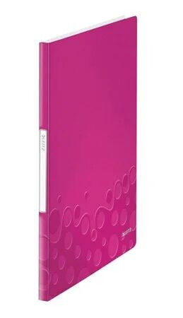 Leitz Presentasjonsmappe WOW PP 20 lommer Rosa Leitz Presentasjonsmappe WOW PP 20 lommer Rosa