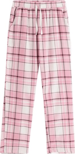 Lindex Pyjama Trousers In Flannel PINK 170