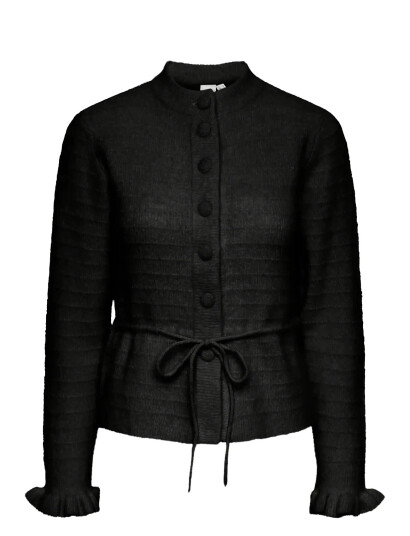 YAS Yasthellis Ls Knit Cardigan S. - Black - XL YAS Yasthellis Ls Knit Cardigan S. - Black - XL