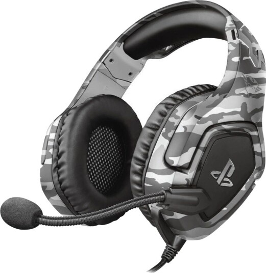 Trust Gxt 488 Forze Ps4/ps5 Gaming Headset Camo Grå