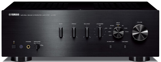 Yamaha A-S701 MK II stereoforsterker Sort