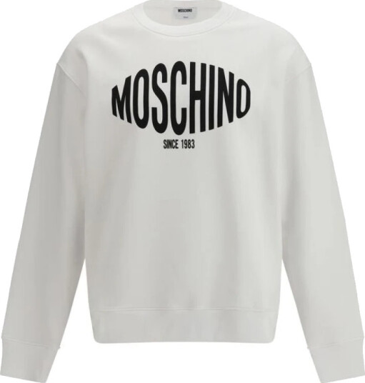 Moschino, Herre, Gensere & Hettegensere, Hvit, L, Moschino, Herre, Gensere & Hettegensere, Hvit, L,