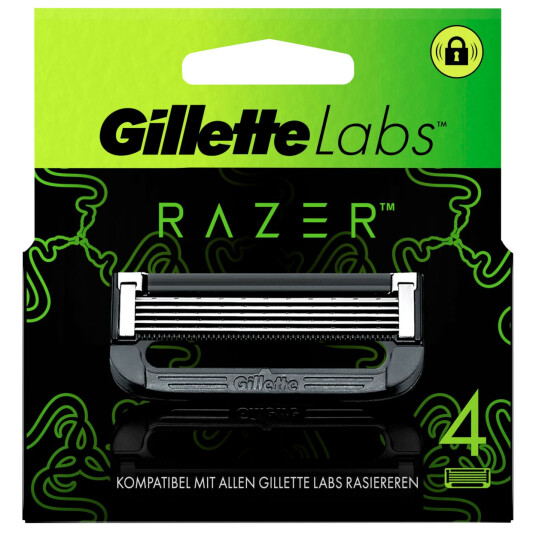 Gillette Labs Razor Blades Gaming Edition 4 stk.